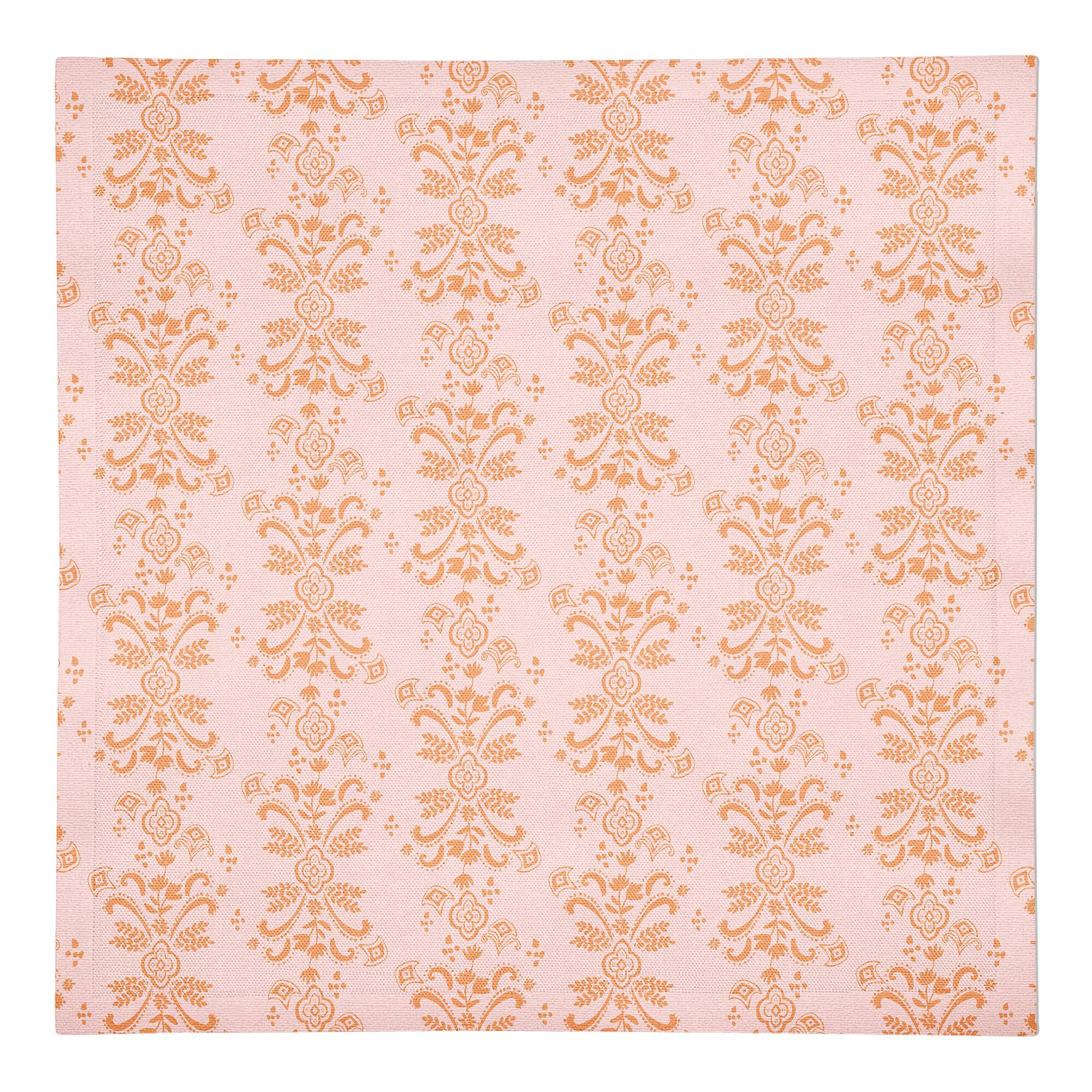 Floral Crest Cotton Twill Napkin